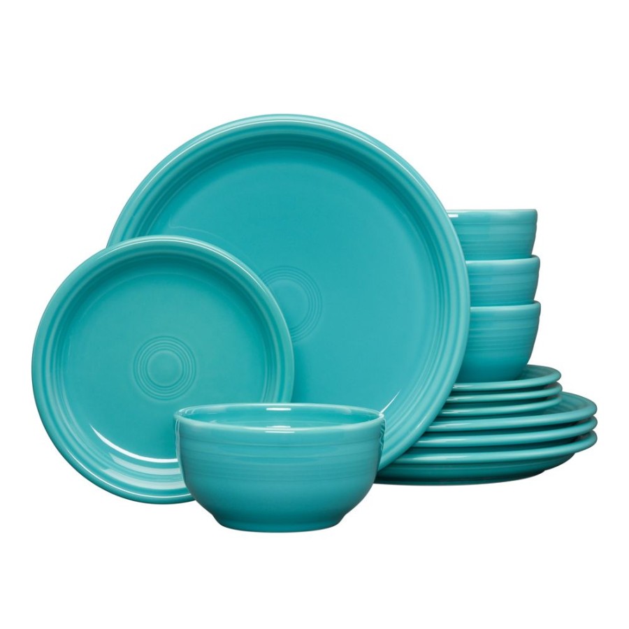 Dinnerware Fiesta | 12Pc Bistro Dinnerware Set