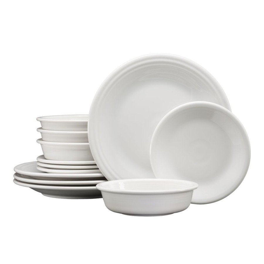 Dinnerware Fiesta | 12Pc Classic Dinnerware Set