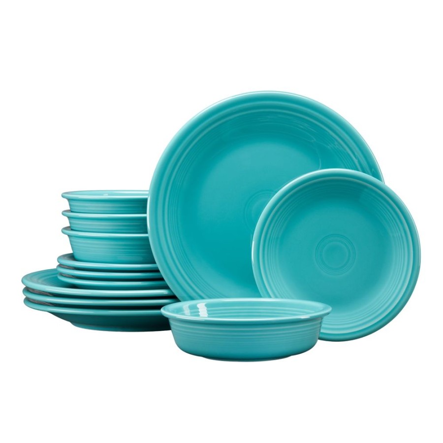 Dinnerware Fiesta | 12Pc Classic Dinnerware Set