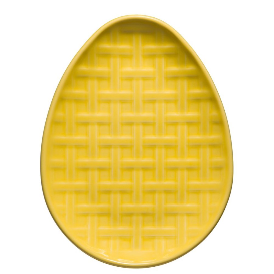 Dinnerware Fiesta | Embossed Egg Plate