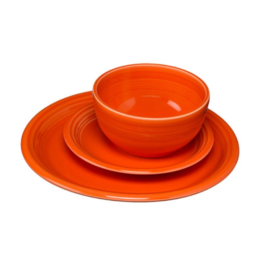 Dinnerware Fiesta | 3Pc Bistro Place Setting