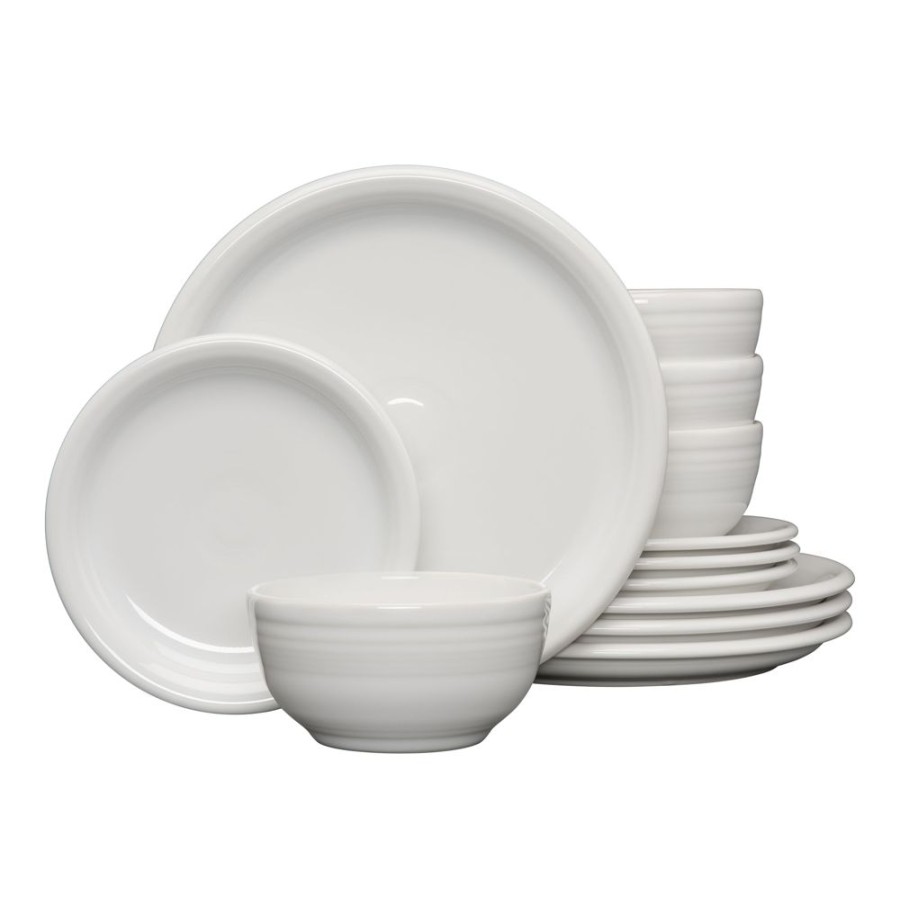 Dinnerware Fiesta | 12Pc Bistro Dinnerware Set