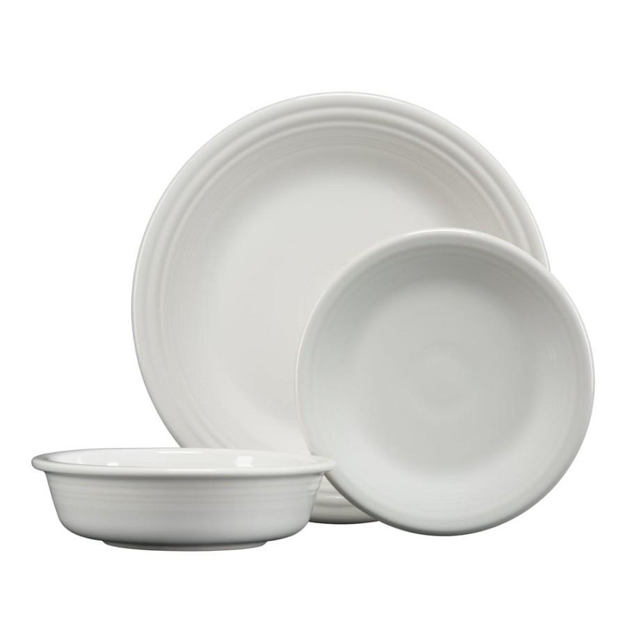 Dinnerware Fiesta | 3Pc Classic Place Setting