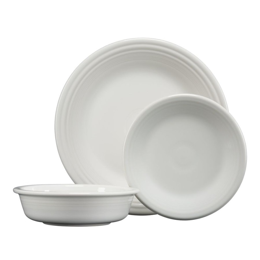 Dinnerware Fiesta | 3Pc Classic Place Setting