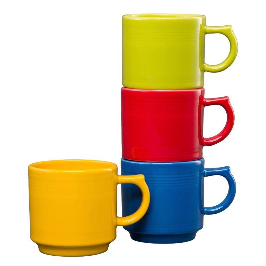 Dinnerware Fiesta | 4Pc Mixed Stackable Mug Set