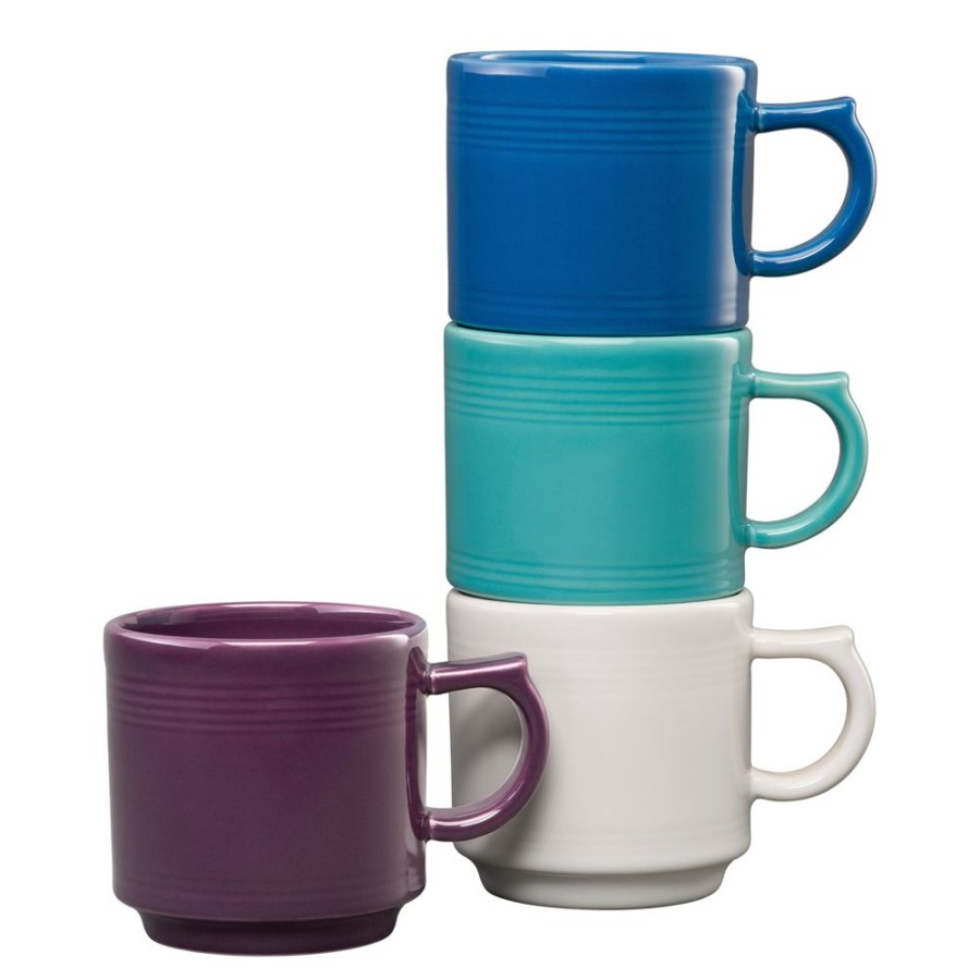 Dinnerware Fiesta | 4Pc Mixed Stackable Mug Set